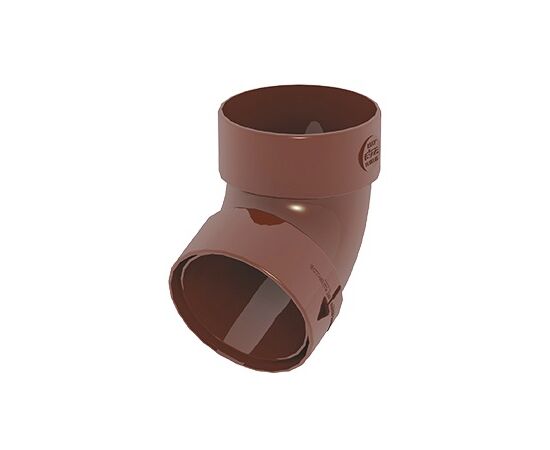 Socket bend Giza 85 mm 67° brown (10.120.15.002)