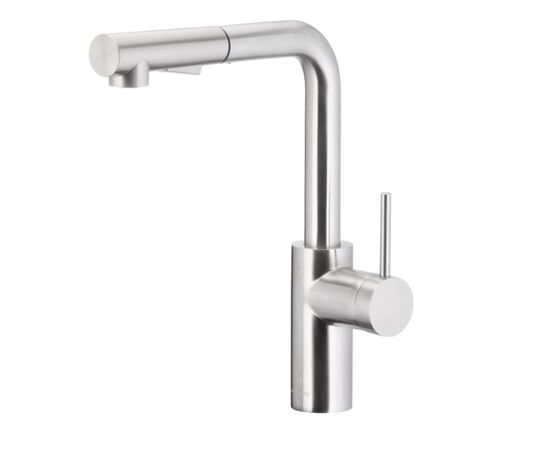 Kitchen faucet KFA DUERO BASIC INOX with pull-out spout