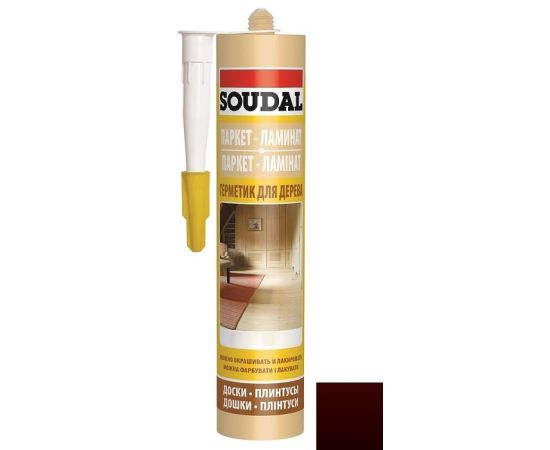 Parquet sealant Soudal 300 ml wenge