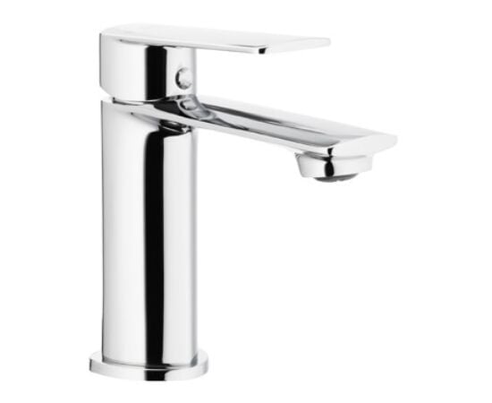 Washbasin faucet KFA Agat chrome with Click-Clack siphon