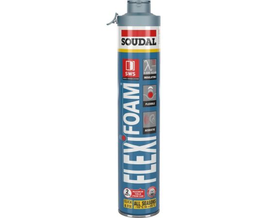 Монтажная пена Soudal Flexifoam Gun 750 мл