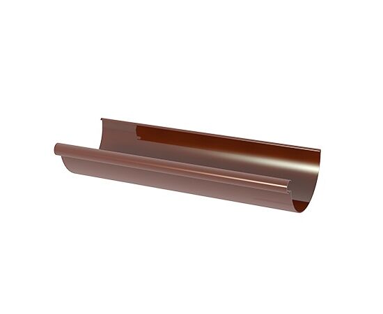 Gutter Giza 120 mm 3 m brown (10.120.01.302)