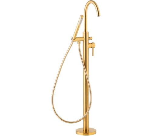 Floor-mounted bathroom faucet KFA Moza Gold