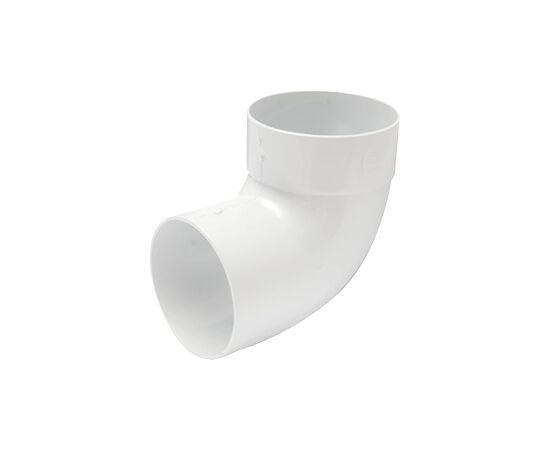 Branch pipe single coupling RainWay 100 mm 67° white