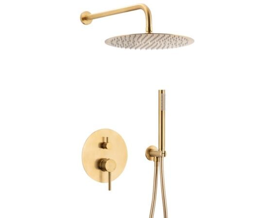 KFA concealed shower system Moza Gold KFA