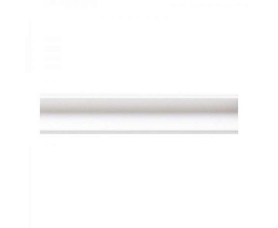 Extruded ceiling plinth Solid C15/40 white 39x39x2000 mm