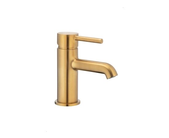 Washbasin faucet  Moza Gold KFA ,(with Click-Clack siphon)