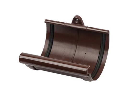 Gutter union Giza 120 mm brown (10.120.02.002)