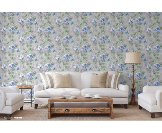 Vinyl wallpaper AdaWall Indigo 4708-3 1.06x10.5 m