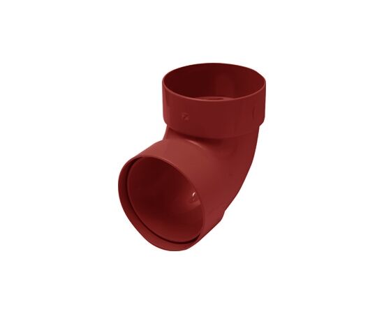 Branch pipe double box RainWay 100 mm 87° red