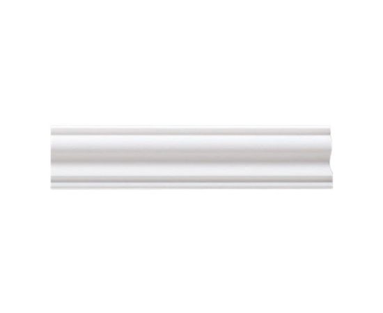 Extruded ceiling plinth Solid C13/50 white 42x42x2000 mm