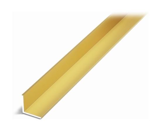 Aluminum corner PilotPro Golden 10x10x1.2 1 m