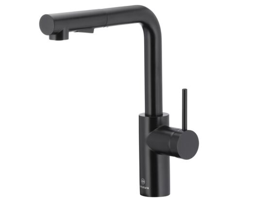 Kitchen faucet KFA DUERO BASIC BLACK with pull-out spout