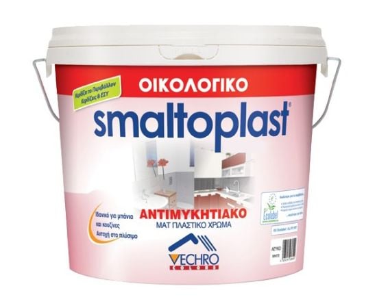 Краска водоэмульсионная Vechro Smaltoplast Eco Antifungal 3 л