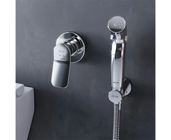 Hygienic set for bidet built-in AM.PM F40H85A00 Chrome