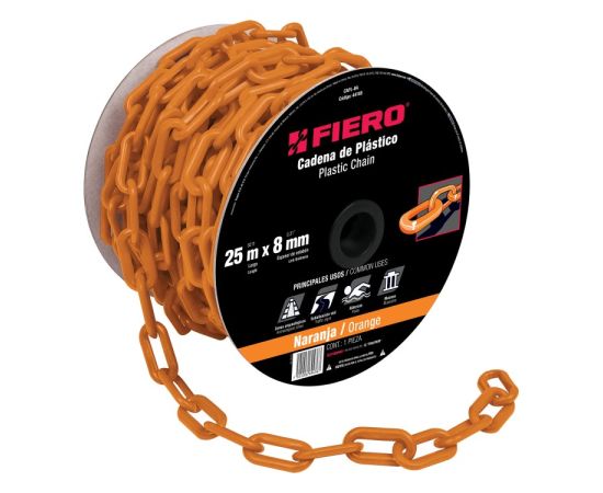 Plastic chain Fiero CAPL-8A Orange