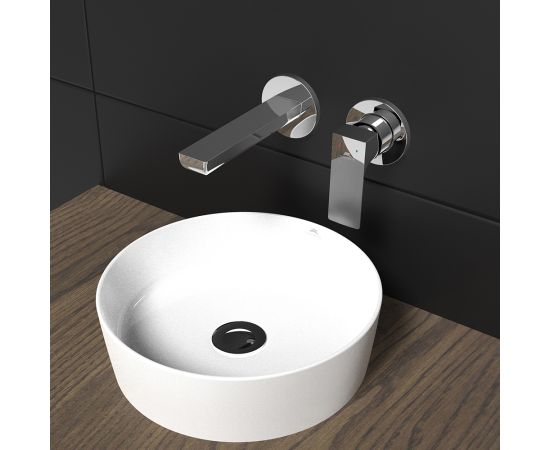 Concealed washbasin mixer Rubineta Modena-1F Chrome