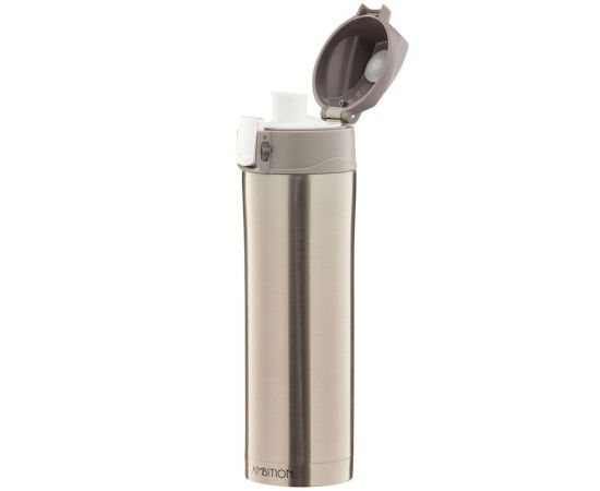 Thermo mug with button Ambition 62271 420ml gold