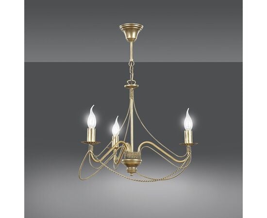 Chandelier EMIBIG TORI 3 E14 h750 L530 gold 170/3