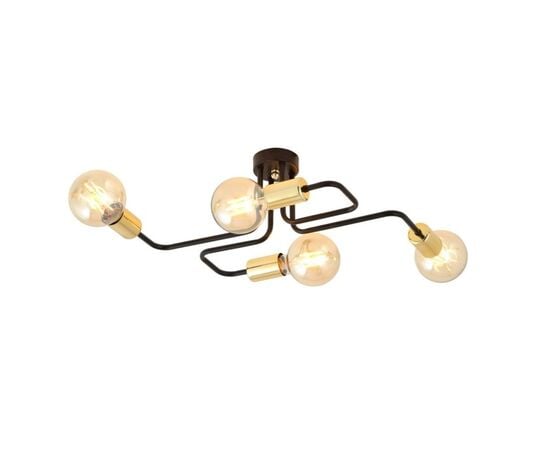 Chandelier EMIBIG VEKEN 4 metal black gold 1275/4