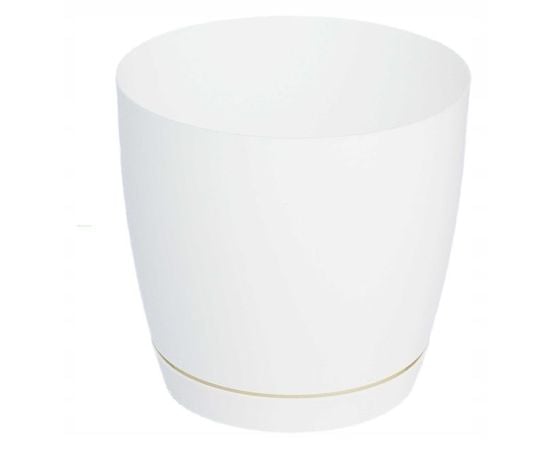 Plastic flower pot FORM PLASTIC Toscana round 0741-011 Ø13 white