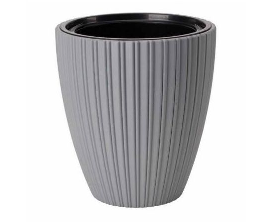 Flower pot FORM PLASTIC Mika 40 platinum