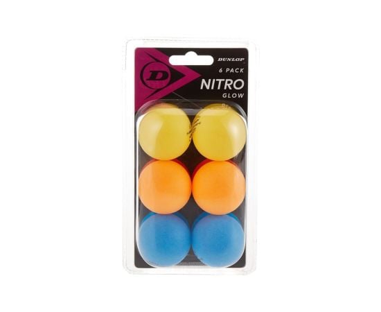 Table tennis ball Dunlop 40+ Nitro Glow 6 BALL BOX