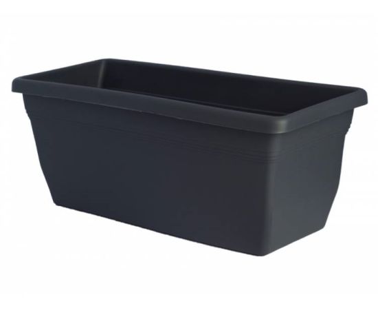 Flower pot FORM PLASTIC Box Gala 40 anthracite