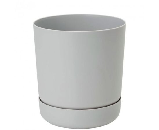 Flower pot FORM PLASTIC Satina 17 platinum