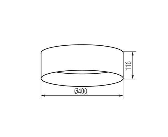 Потолочный светильник Kanlux 36467 RIFA LED 17.5W WW GR/G