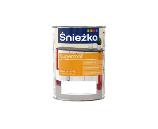 Enamel nitro white Śnieżka 0.8 l