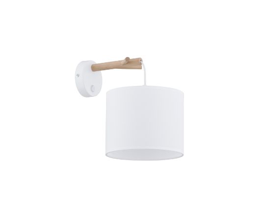 Wall lamp TK Lighting ALBERO 6552 TK-L white E27 1x MAX 15W