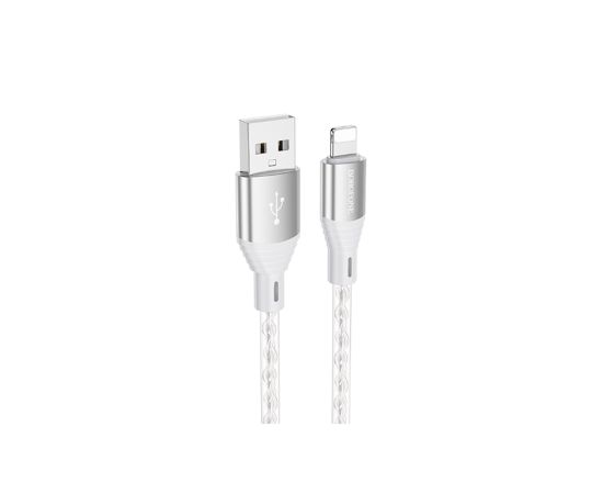 Кабель Borofone USB-A Lightning 1м 2.4А