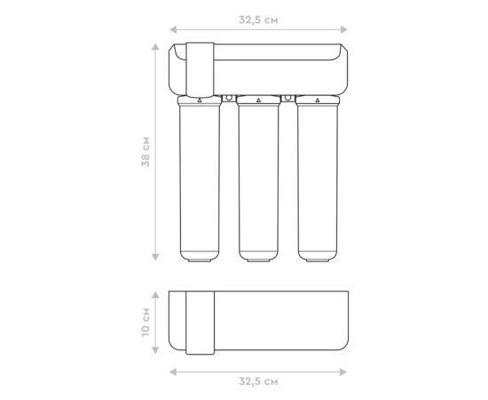 Комплект картриджей BWT BARRIER Compact OSMO 100 M