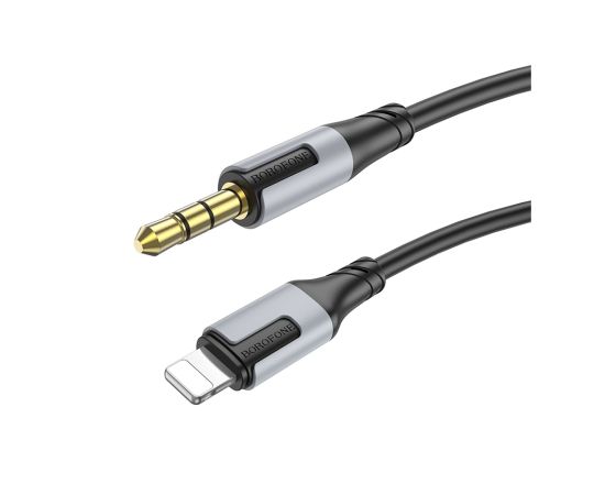 Cable Borofone USB Lightning 3.5mm 1m