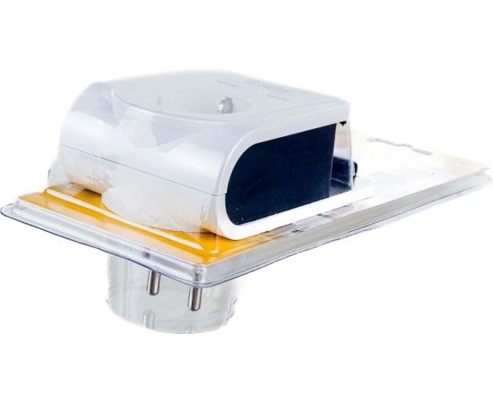 Charger IEK 1 Schuko 2 USB 2.4A white T-02 01