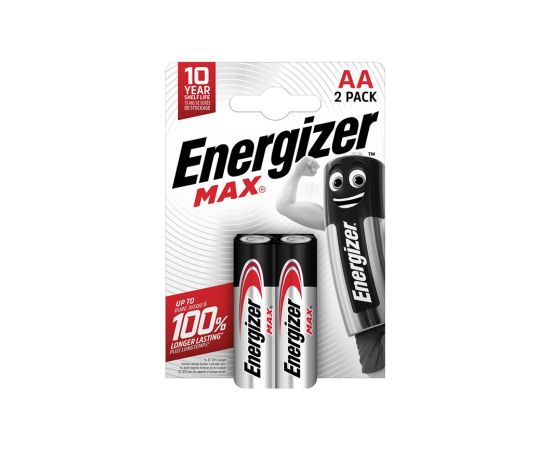 Battery Energizer AA 2pcs LR6 MAX 1.5V