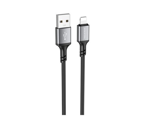 მობილურის სადენი Borofone USB აიფონის 1მ 2.4А BX83-iP