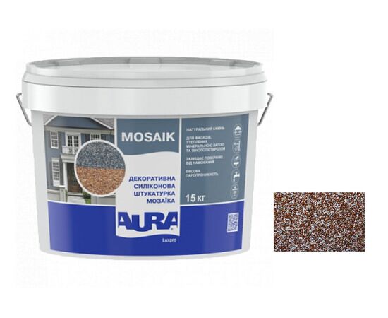 ბათქაში დეკორატიული Aura Luxpro Mosaik M15 (მარცვალი 1.5 მმ) В234 15 კგ