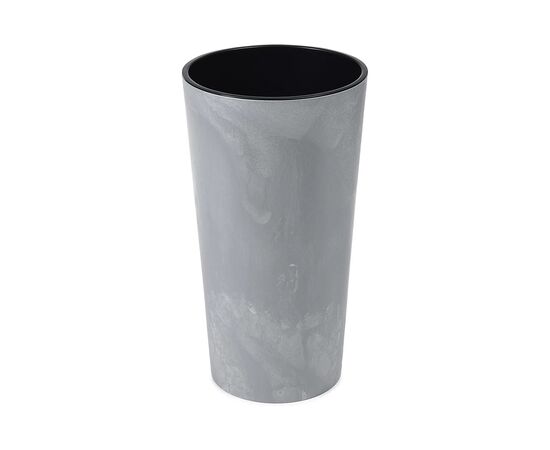 Flower pot grey Lamela LILIA ECO 29,5 l