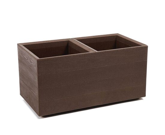 Flower pot LAMELA KARO ECO wood board 78x39x39,4 cm