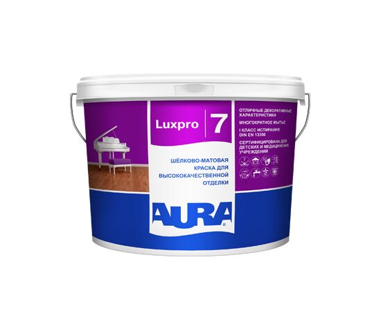 დისპერსიული საღებავი Eskaro AURA Lux Pro 7 2.5 ლ