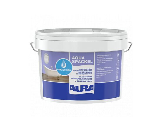 Building putty Eskaro Aura luxpro auqa spackel white 4 kg