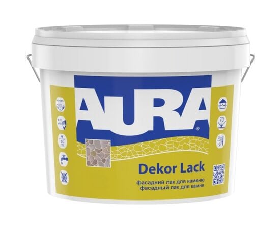 Water-based varnish for facades Eskaro Aura Dekor Lack 2.5 l