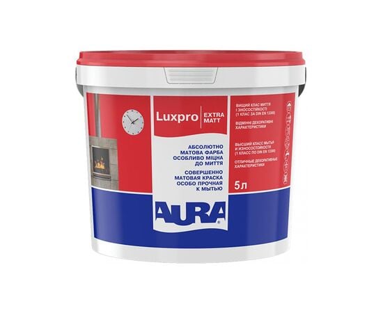 Paint for smooth walls and ceilings AURA Lux Pro Extramatt 5 l