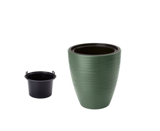 Flower pot FORM-PLASTIC Gobi 30 Green tea