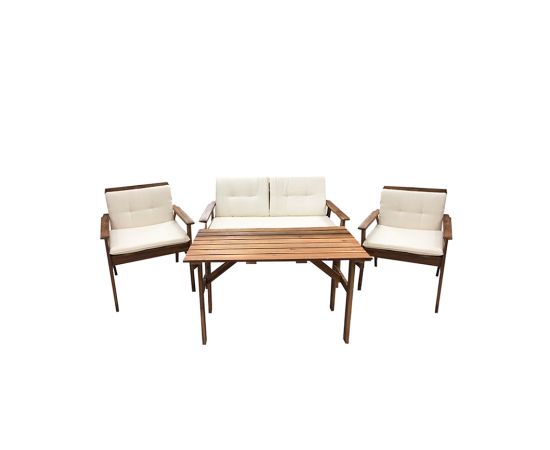 Garden furniture set Eucaliptus