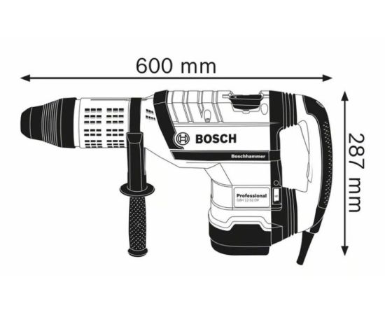 Перфоратор Bosch GBH 12-52 DV 1700W