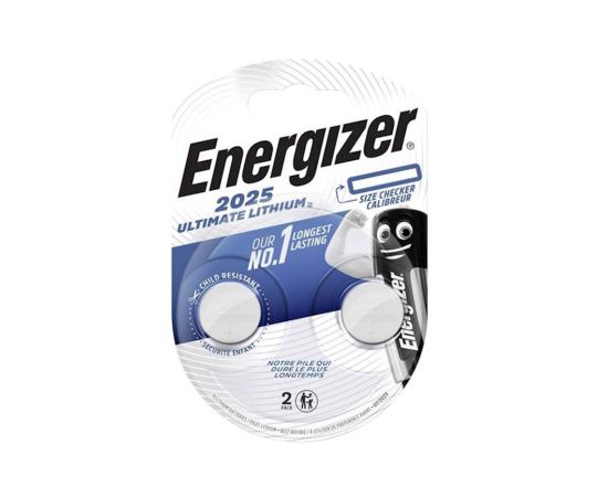 Батарейки Energizer CR2025 2шт Ultimate Lithium