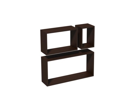 Shelf Domax FRS 1 floating shelf wenge 600x380x170 mm